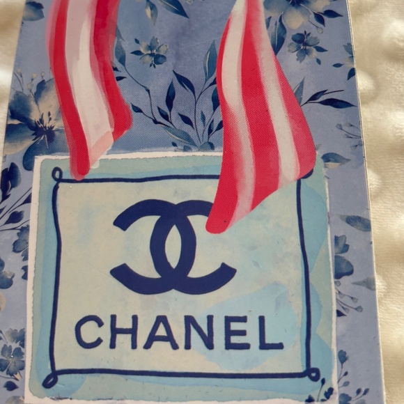 NEW CHANEL CHAMPAGNE BOTTLE HOME 3D WOOD ACCENT DECOR - Picture 3 of 7